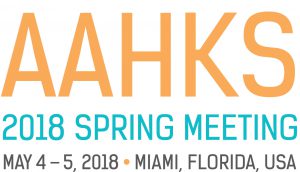 2018 AAHKS Spring logo