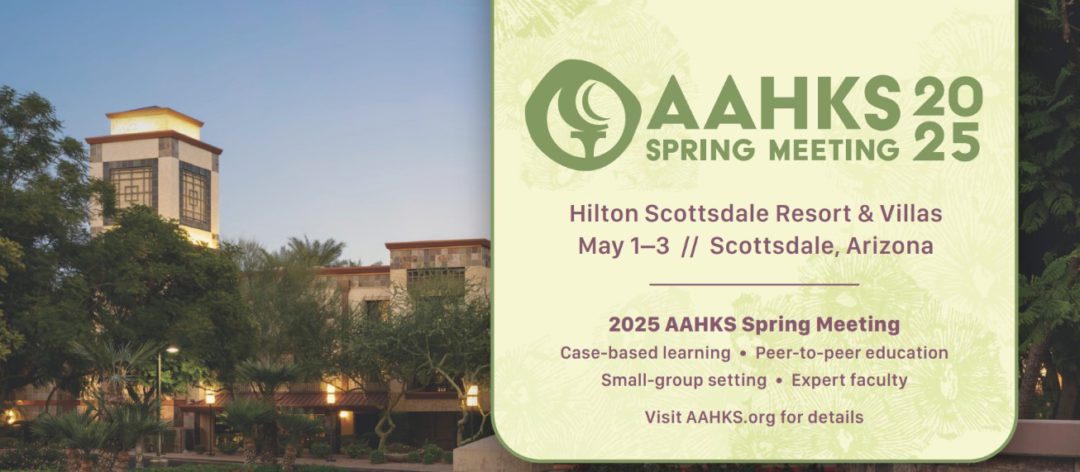 Spring Meeting 2025 | AAHKS